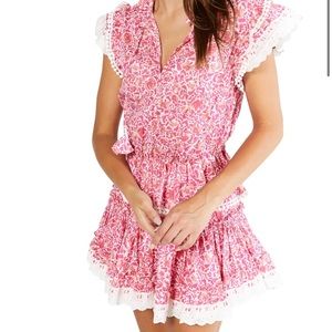 Misa Los Angeles Pink Floral Dress